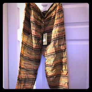 Wide Leg Linen Pants NWT